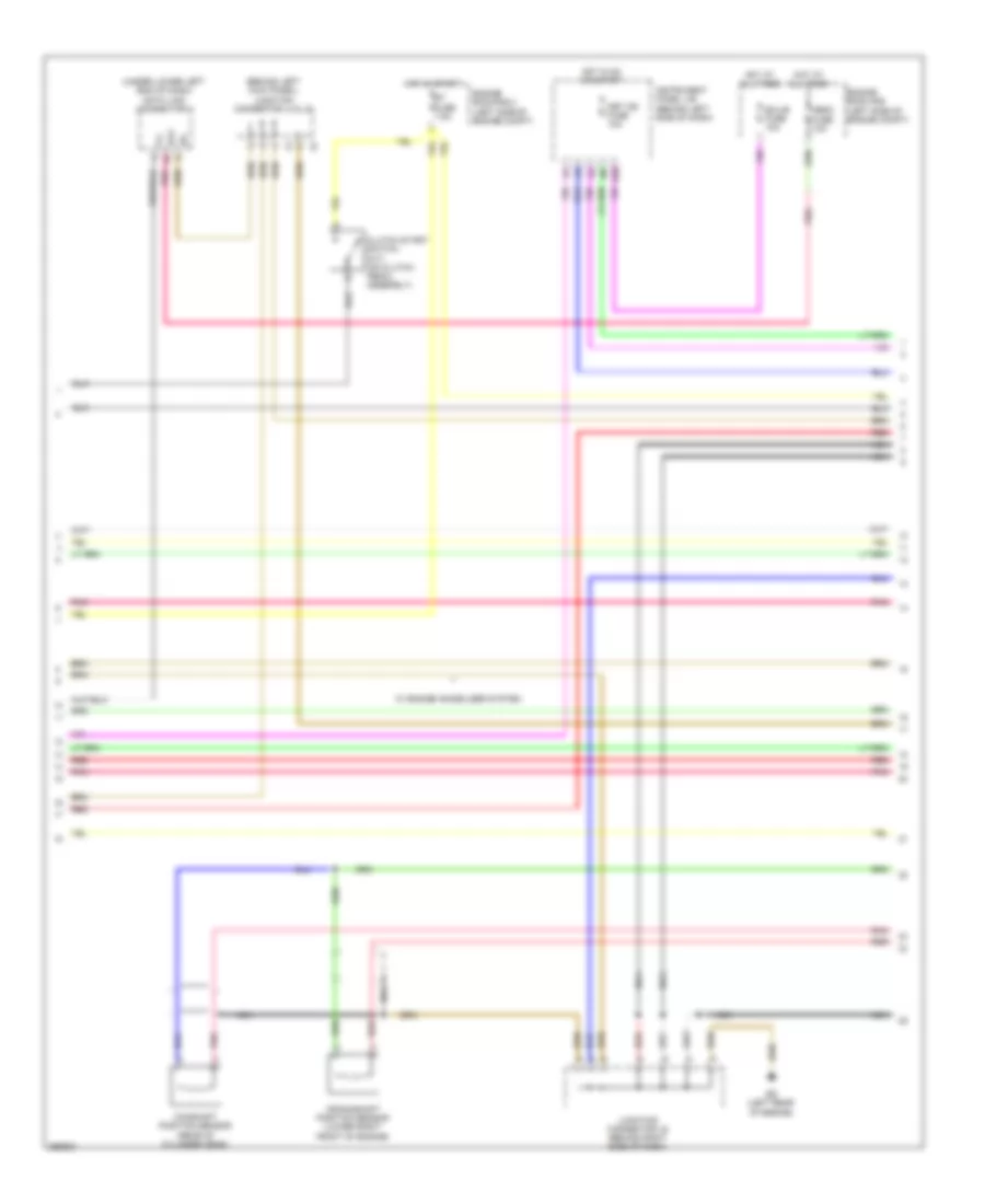 2.5L, Engine Performance Wiring Diagram (3 of 6) for Scion tC 2008