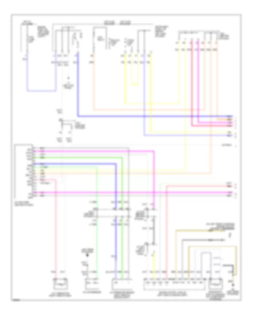 Manual A C Wiring Diagram 1 of 2 for Scion xB 2008