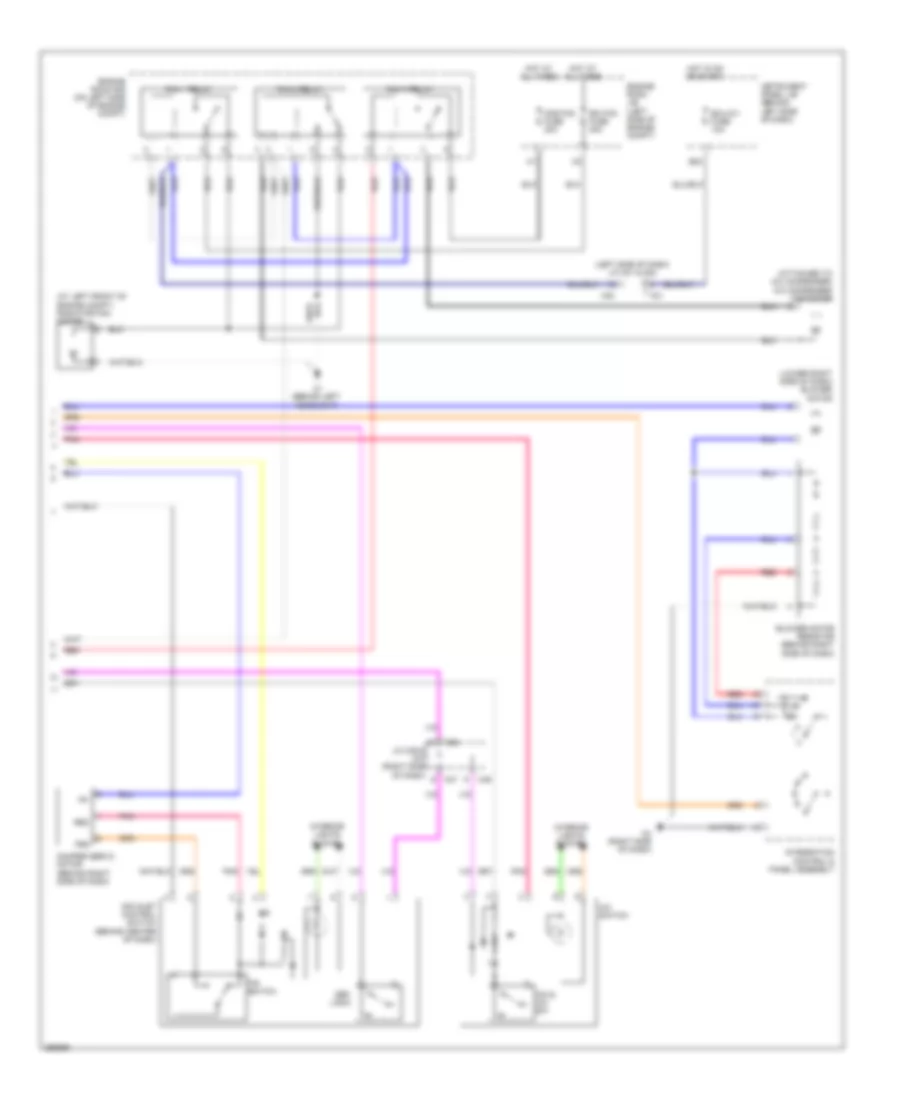 Manual A C Wiring Diagram 2 of 2 for Scion xB 2008
