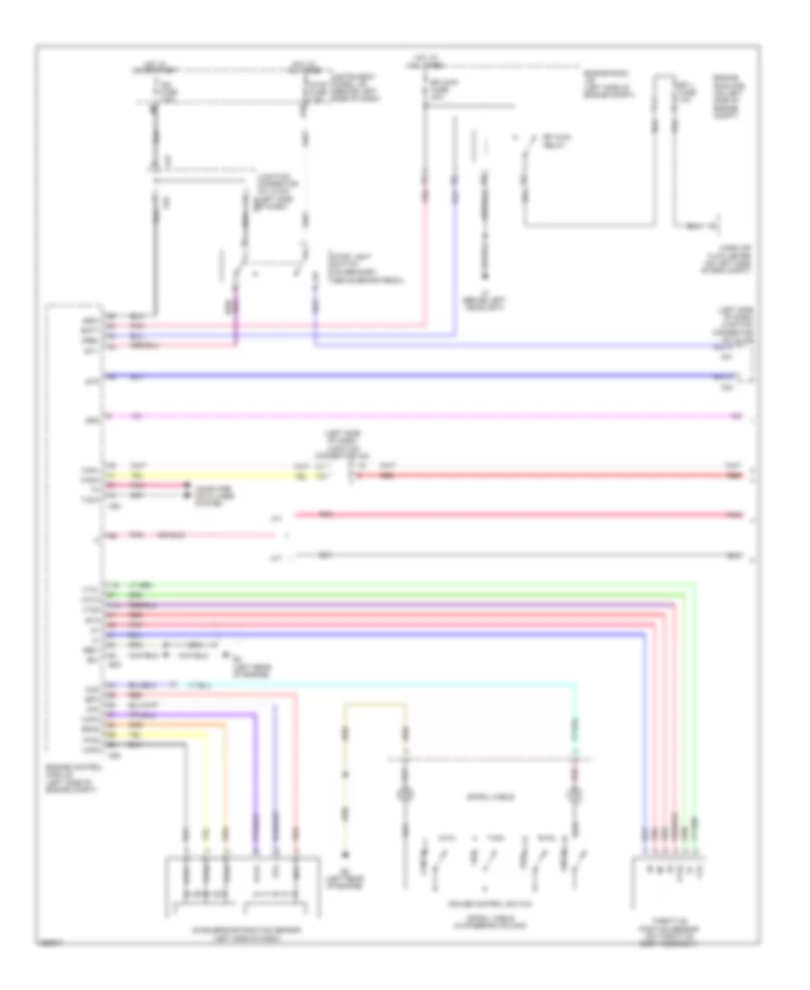Cruise Control Wiring Diagram 1 of 2 for Scion xB 2008