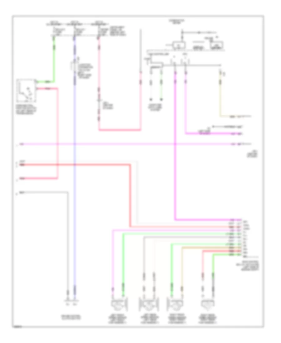 Cruise Control Wiring Diagram (2 of 2) for Scion xB 2008
