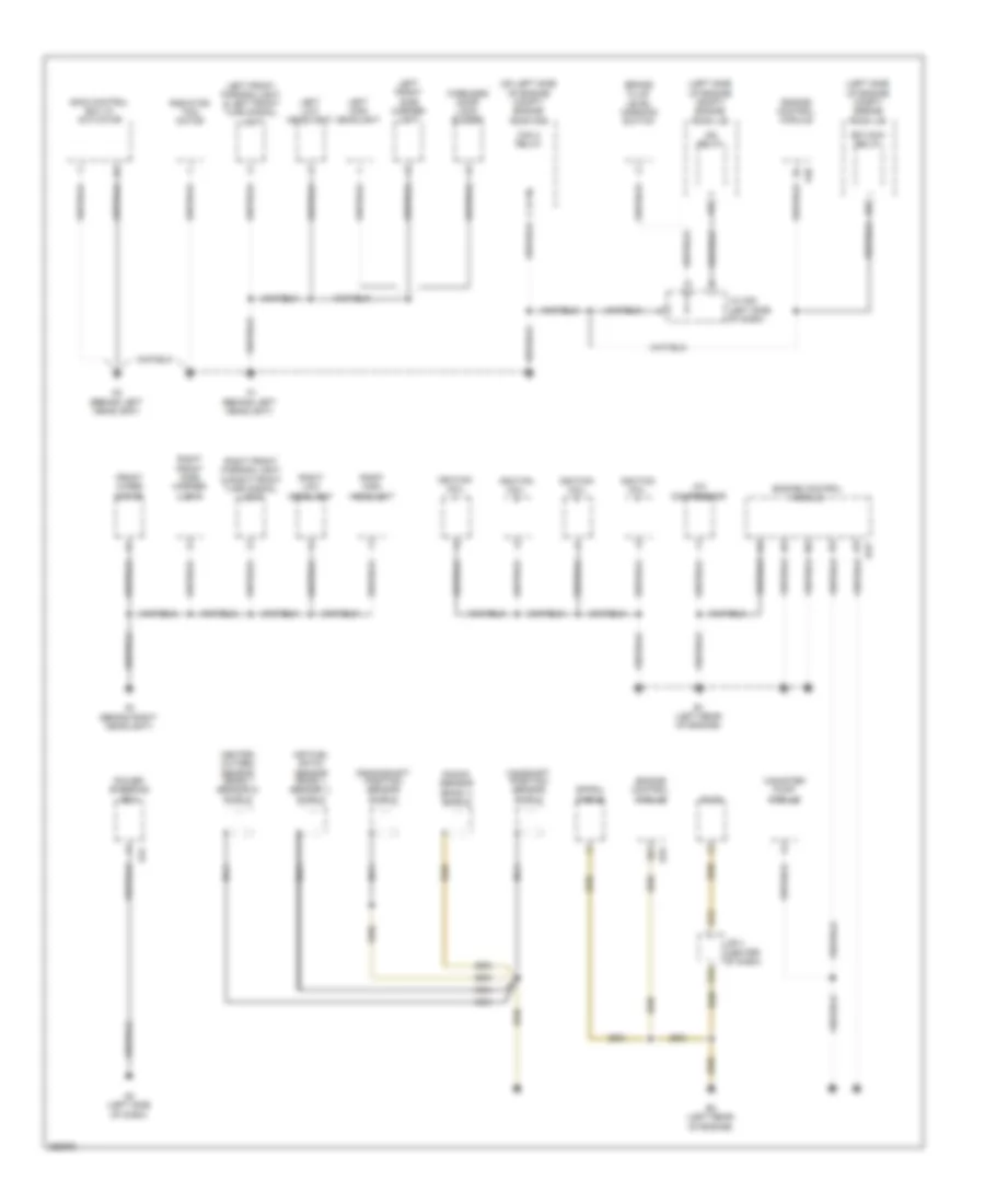 Ground Distribution Wiring Diagram 1 of 3 for Scion xB 2008