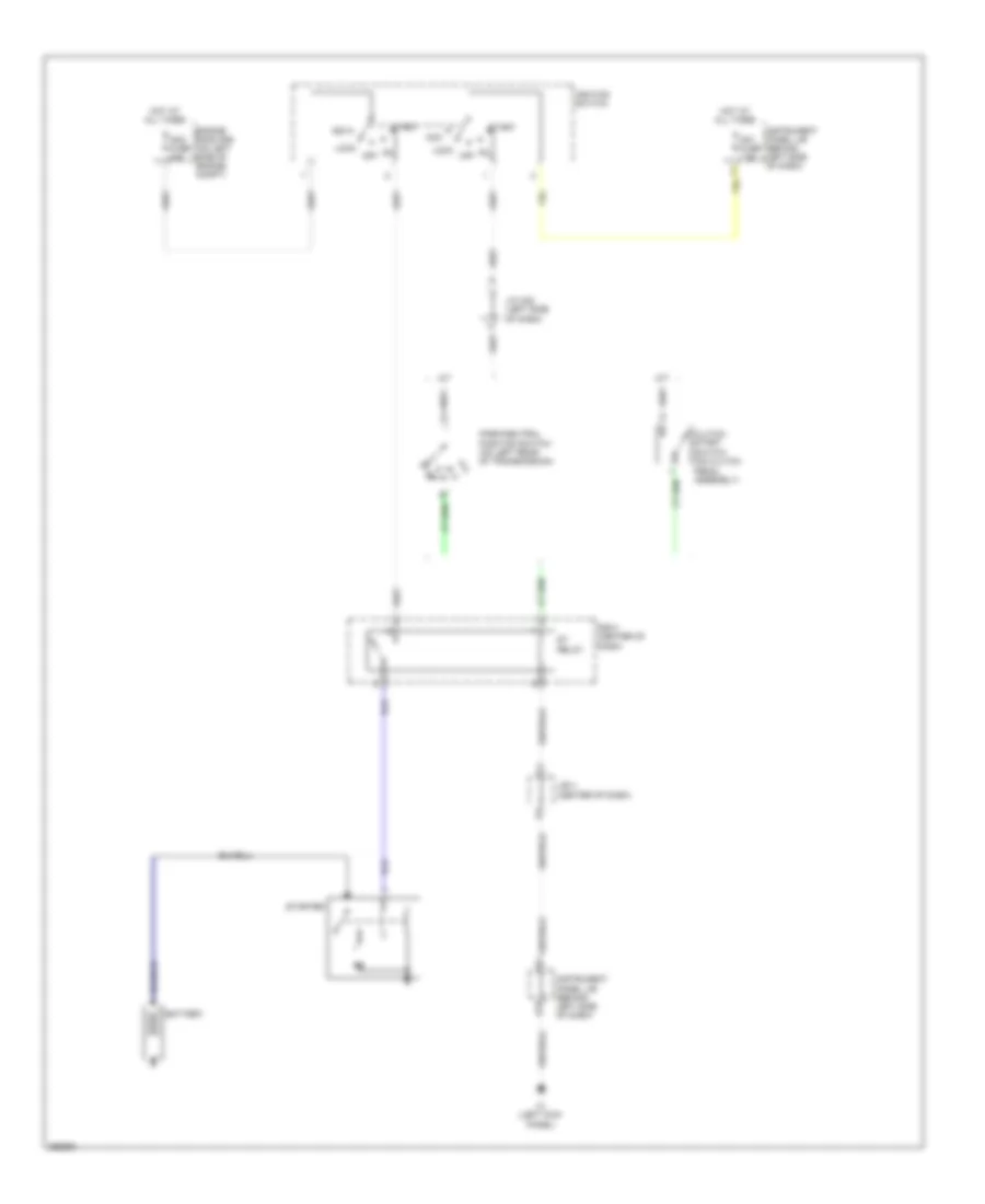 Starting Wiring Diagram for Scion xB 2008