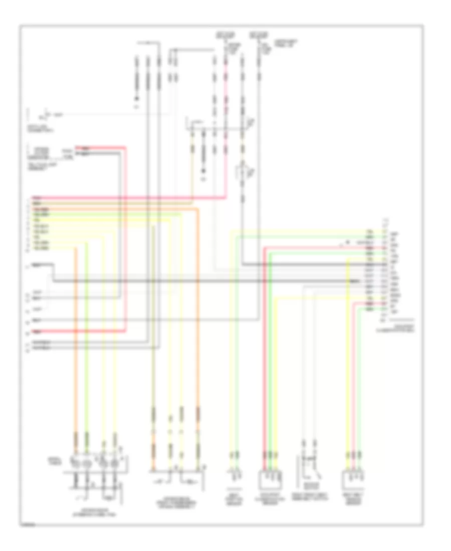 Supplemental Restraints Wiring Diagram (2 of 2) for Scion xB 2008