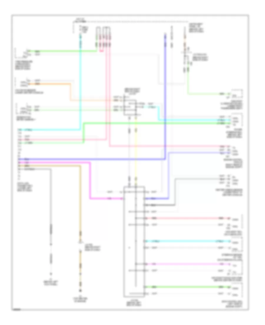 Computer Data Lines Wiring Diagram for Scion xD 2008