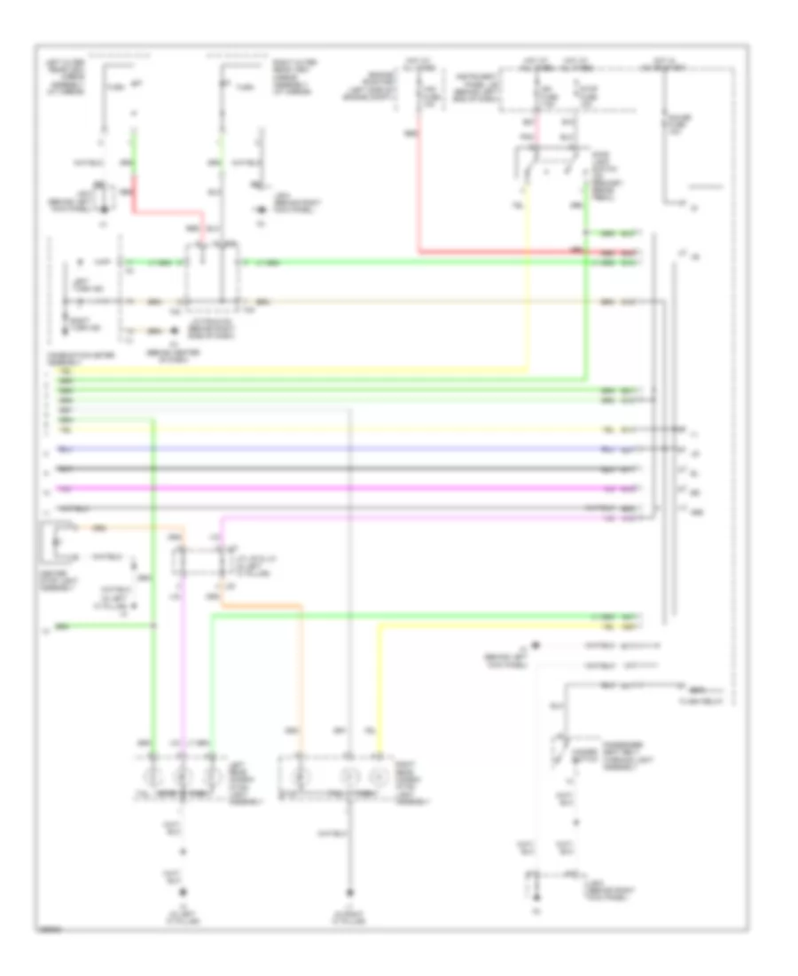 Exterior Lamps Wiring Diagram (2 of 2) for Scion xD 2008