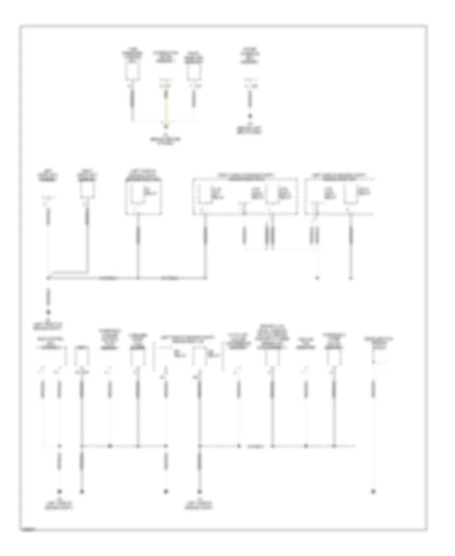 Ground Distribution Wiring Diagram 2 of 3 for Scion xD 2008