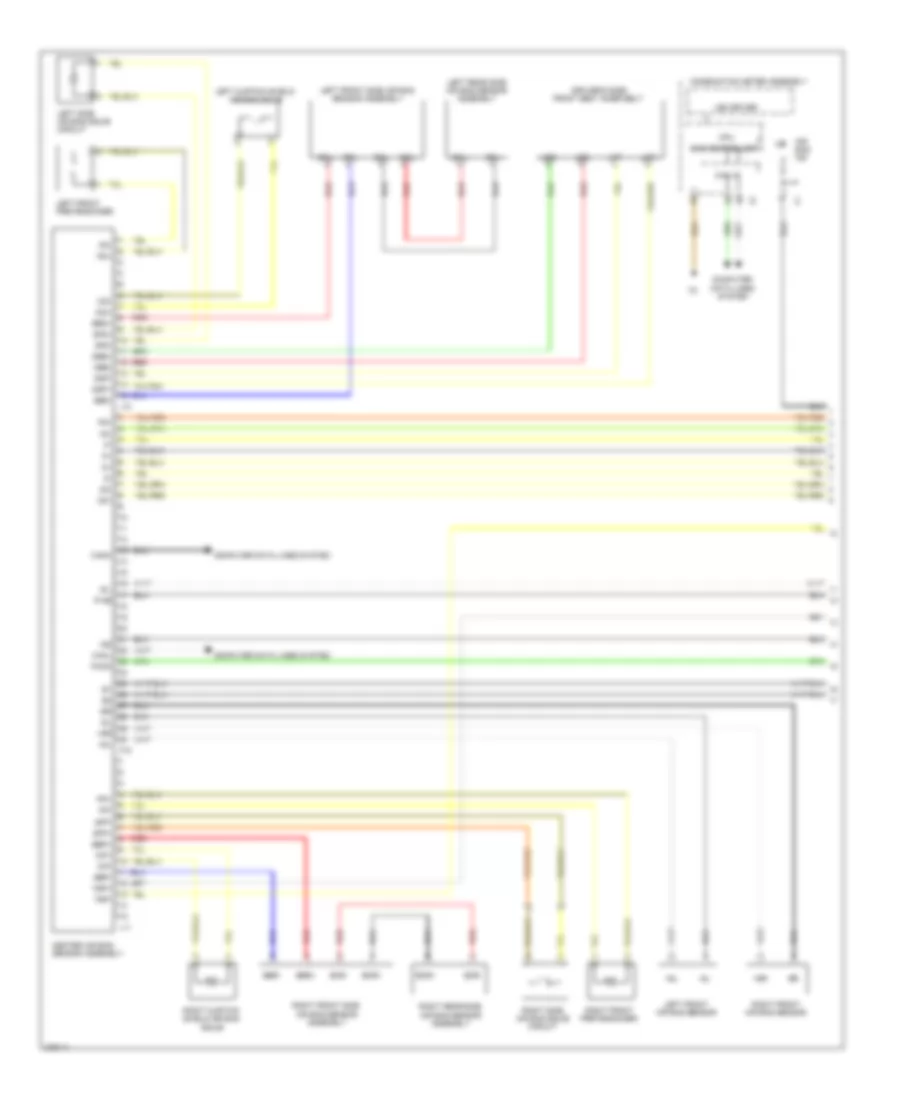 Supplemental Restraints Wiring Diagram 1 of 2 for Scion xD 2008