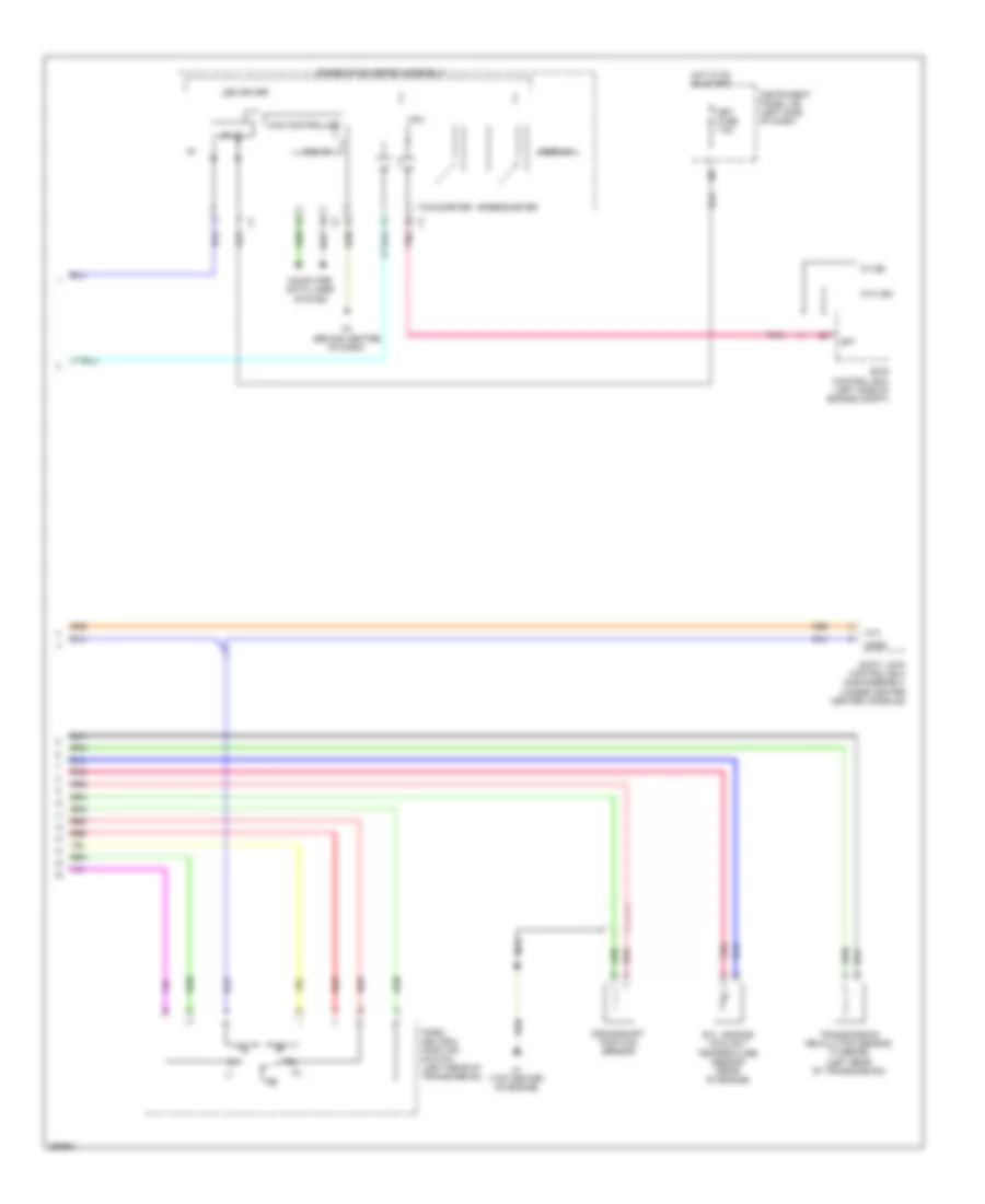Transmission Wiring Diagram 2 of 2 for Scion xD 2008