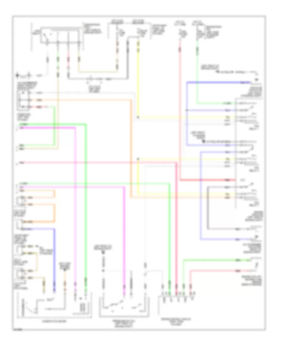 Manual A C Wiring Diagram 2 of 2 for Scion tC 2009