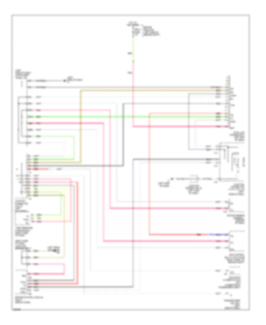 Computer Data Lines Wiring Diagram for Scion tC 2009