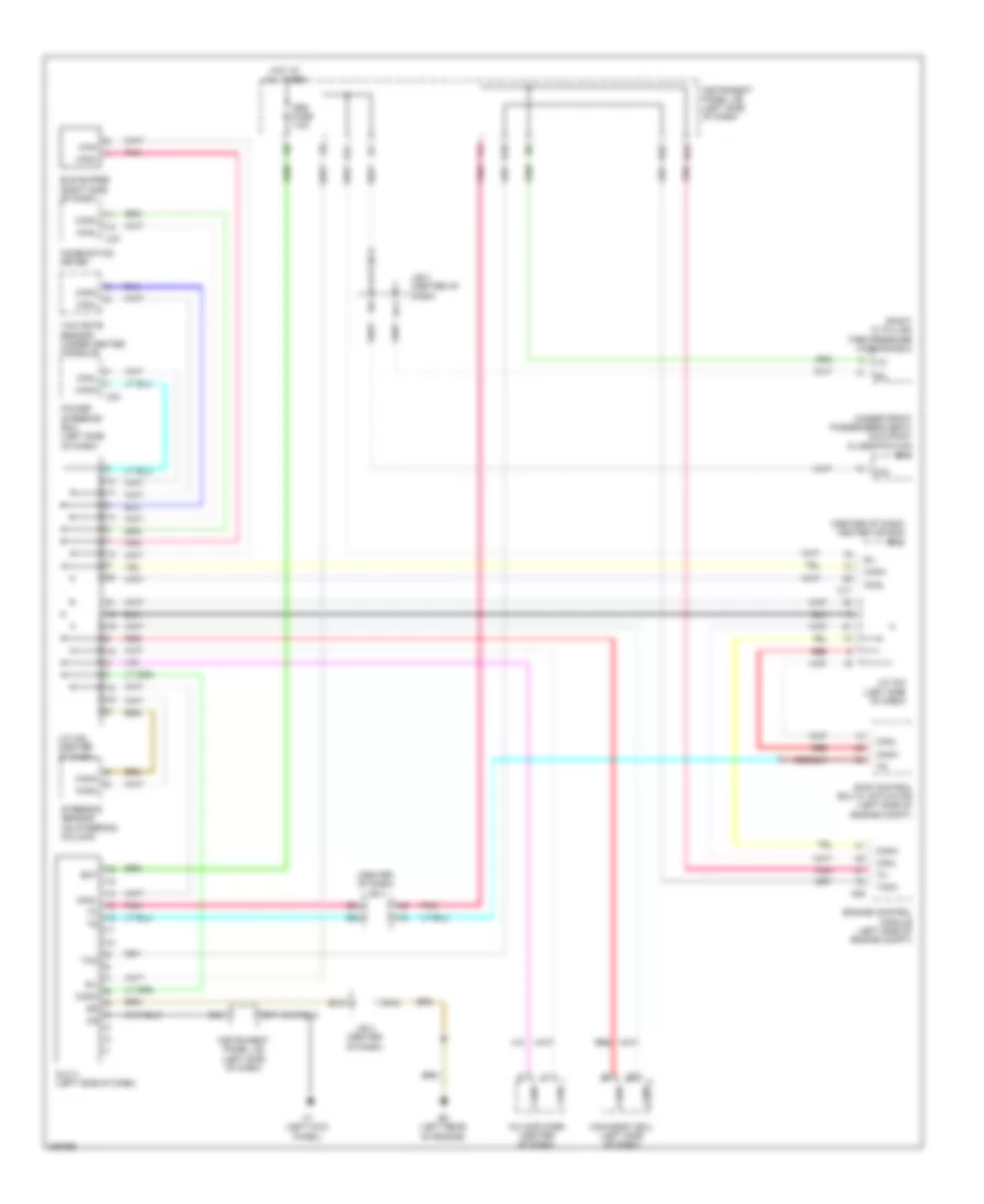 Computer Data Lines Wiring Diagram for Scion xB 2009