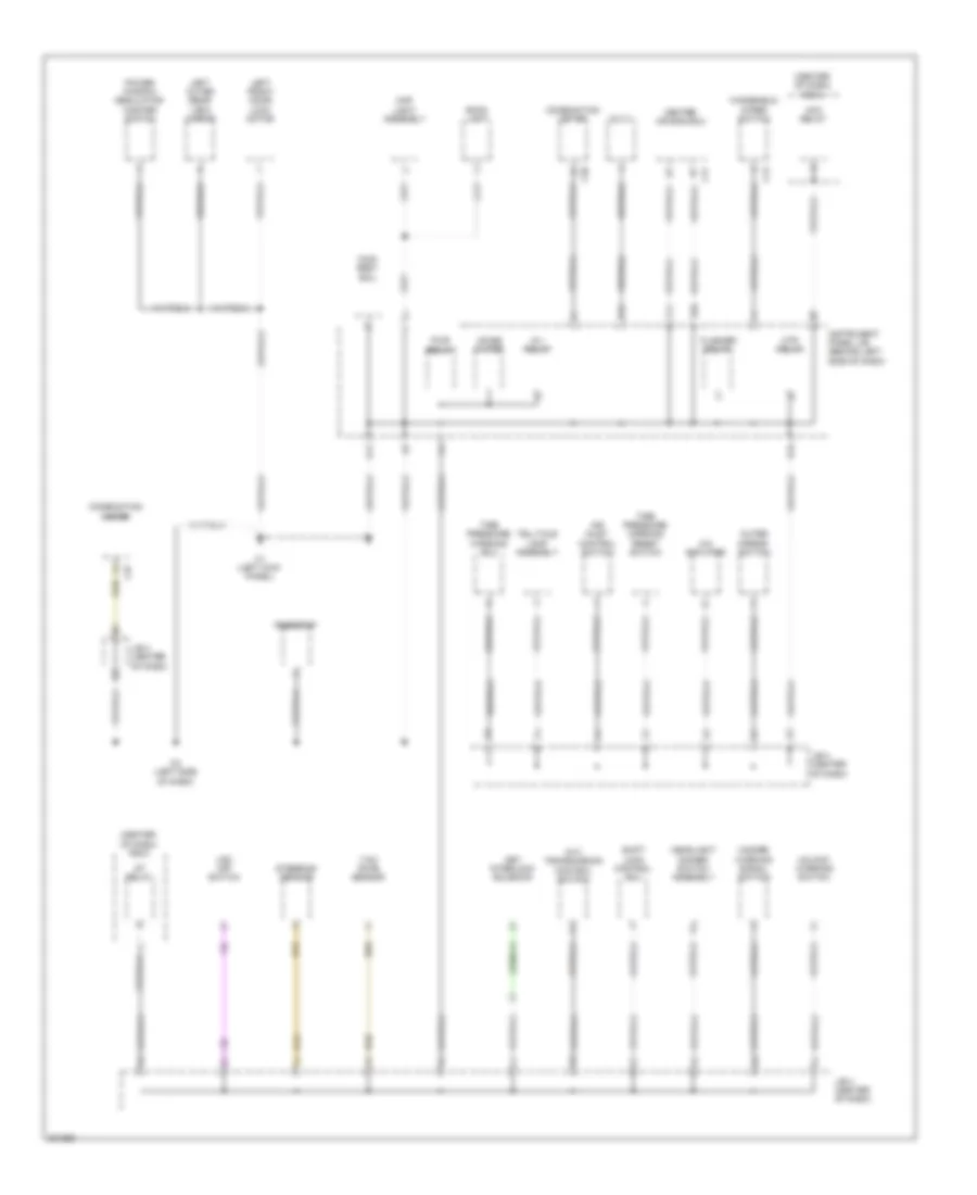 Ground Distribution Wiring Diagram (2 of 3) for Scion xB 2009