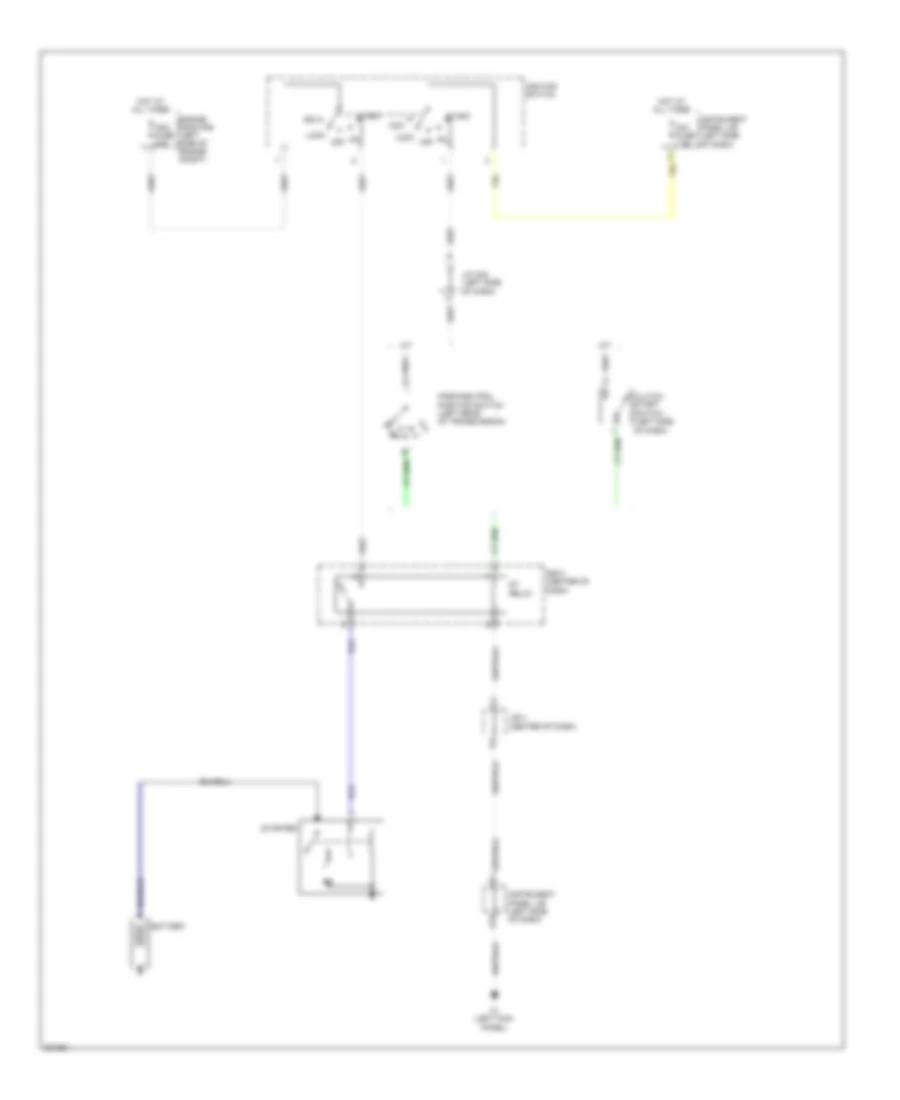 Starting Wiring Diagram for Scion xB 2009