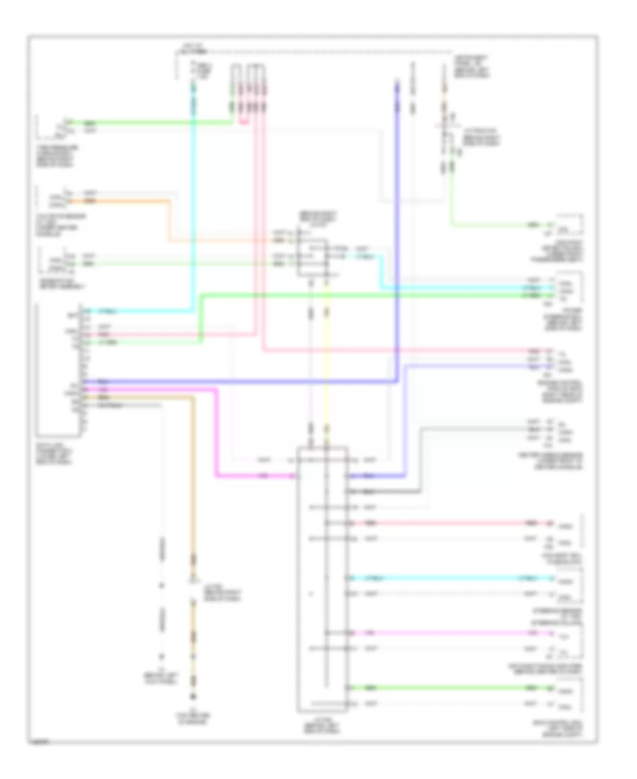 Computer Data Lines Wiring Diagram for Scion xD 2009