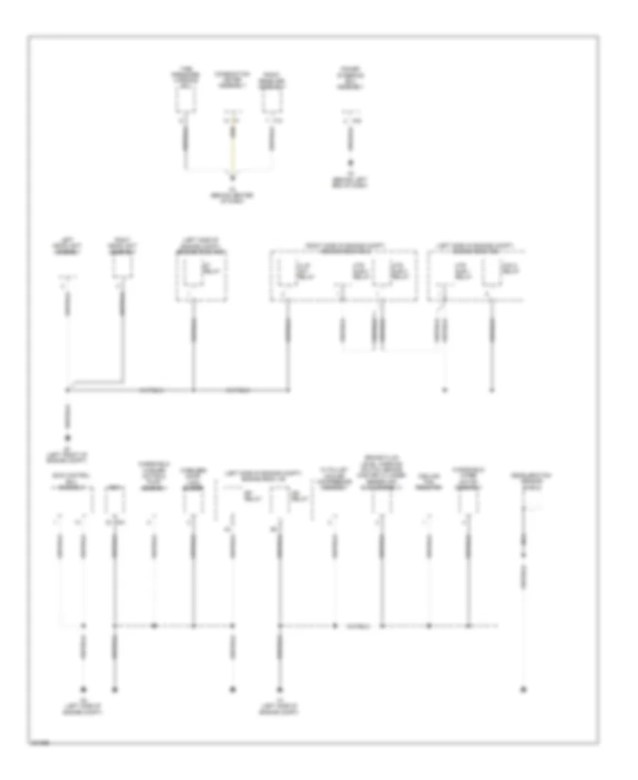 Ground Distribution Wiring Diagram 2 of 3 for Scion xD 2009