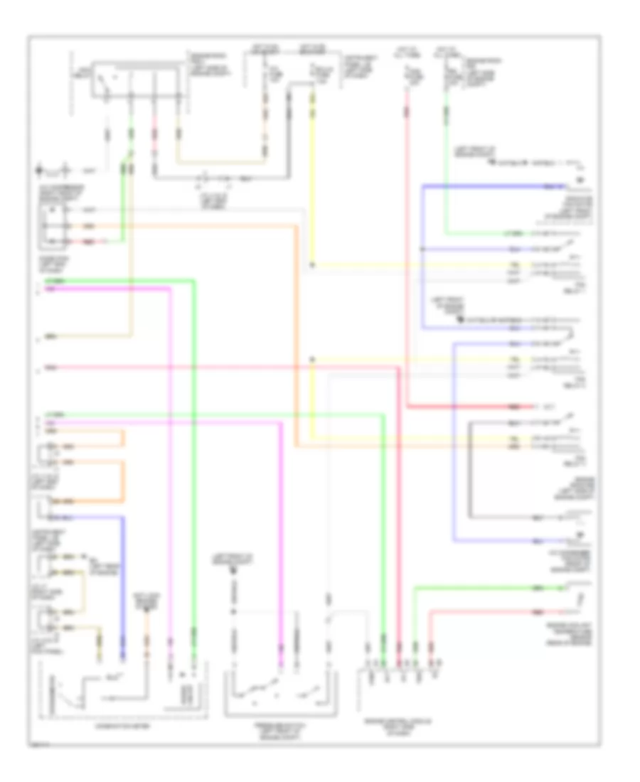Manual A C Wiring Diagram 2 of 2 for Scion tC 2010