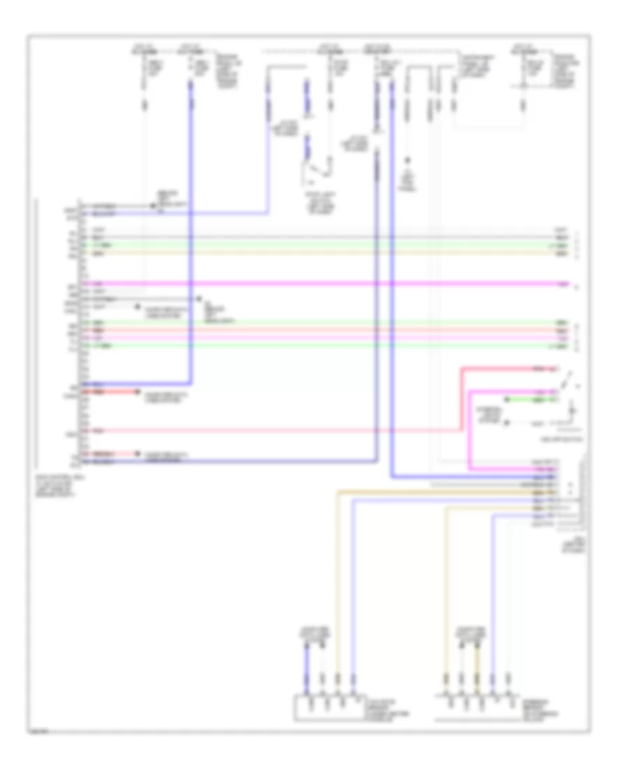 Anti lock Brakes Wiring Diagram 1 of 2 for Scion xB 2010