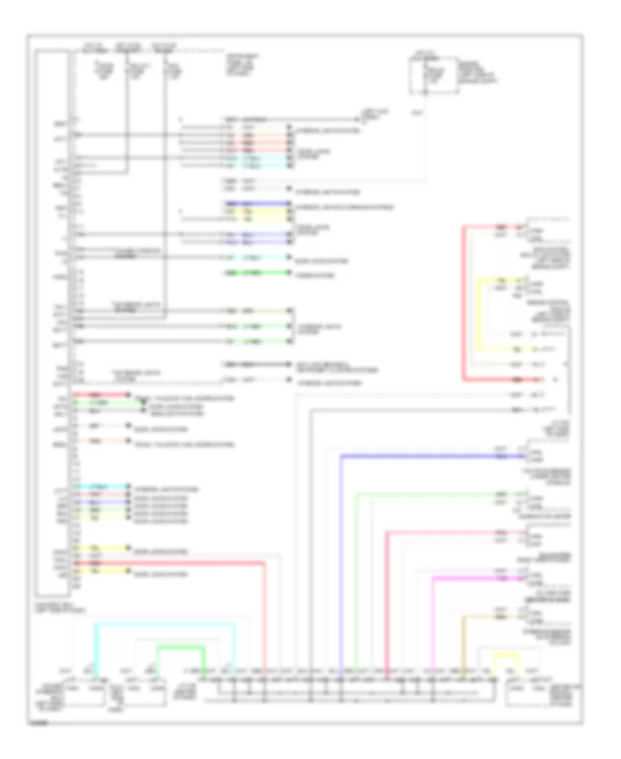 Body ECU Wiring Diagram for Scion xB 2010