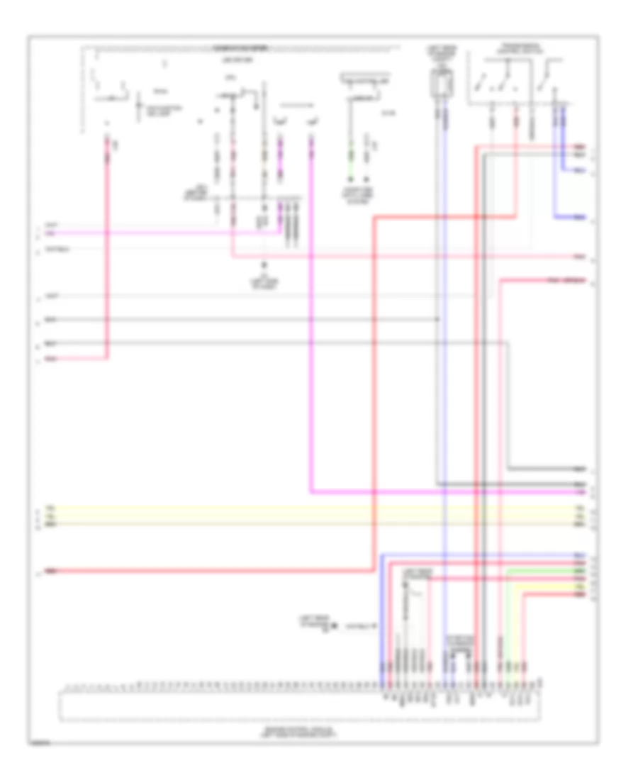 2.4L, Engine Performance Wiring Diagram (2 of 4) for Scion xB 2010