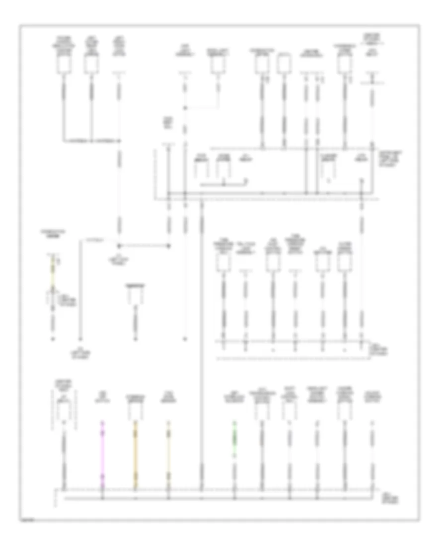 Ground Distribution Wiring Diagram 2 of 3 for Scion xB 2010