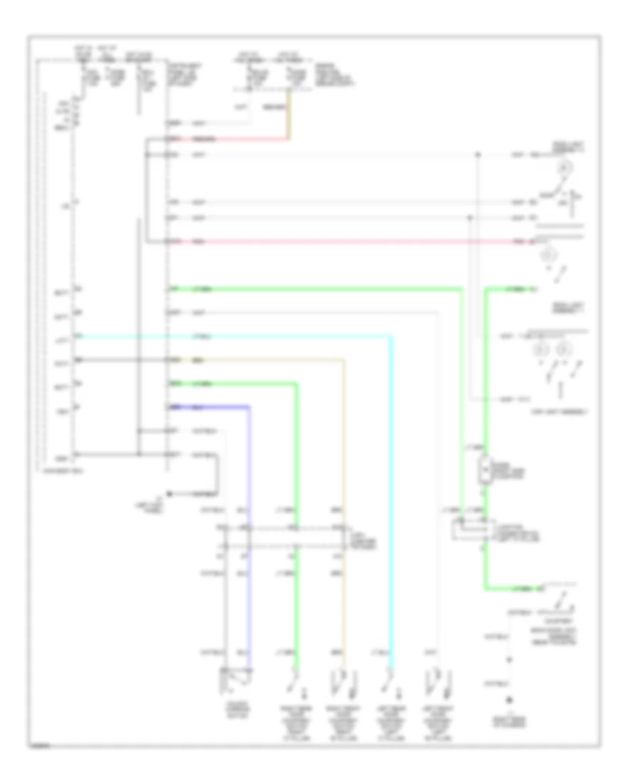 Courtesy Lamps Wiring Diagram for Scion xB 2010