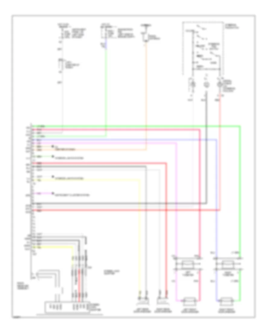 Radio Wiring Diagram for Scion xB 2010