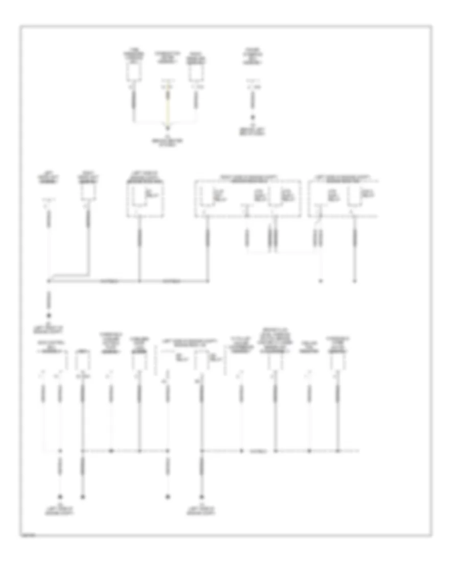 Ground Distribution Wiring Diagram 2 of 3 for Scion xD 2010
