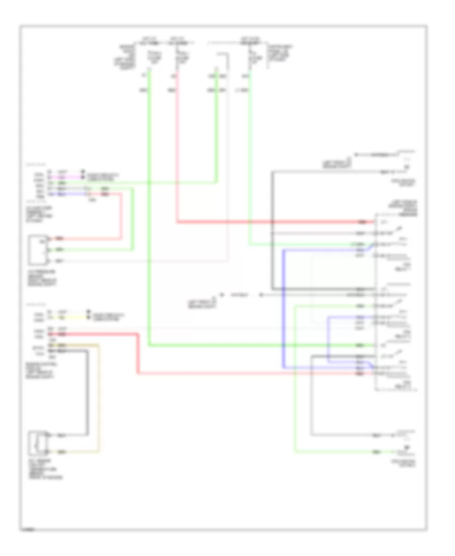 Cooling Fan Wiring Diagram for Scion tC 2011