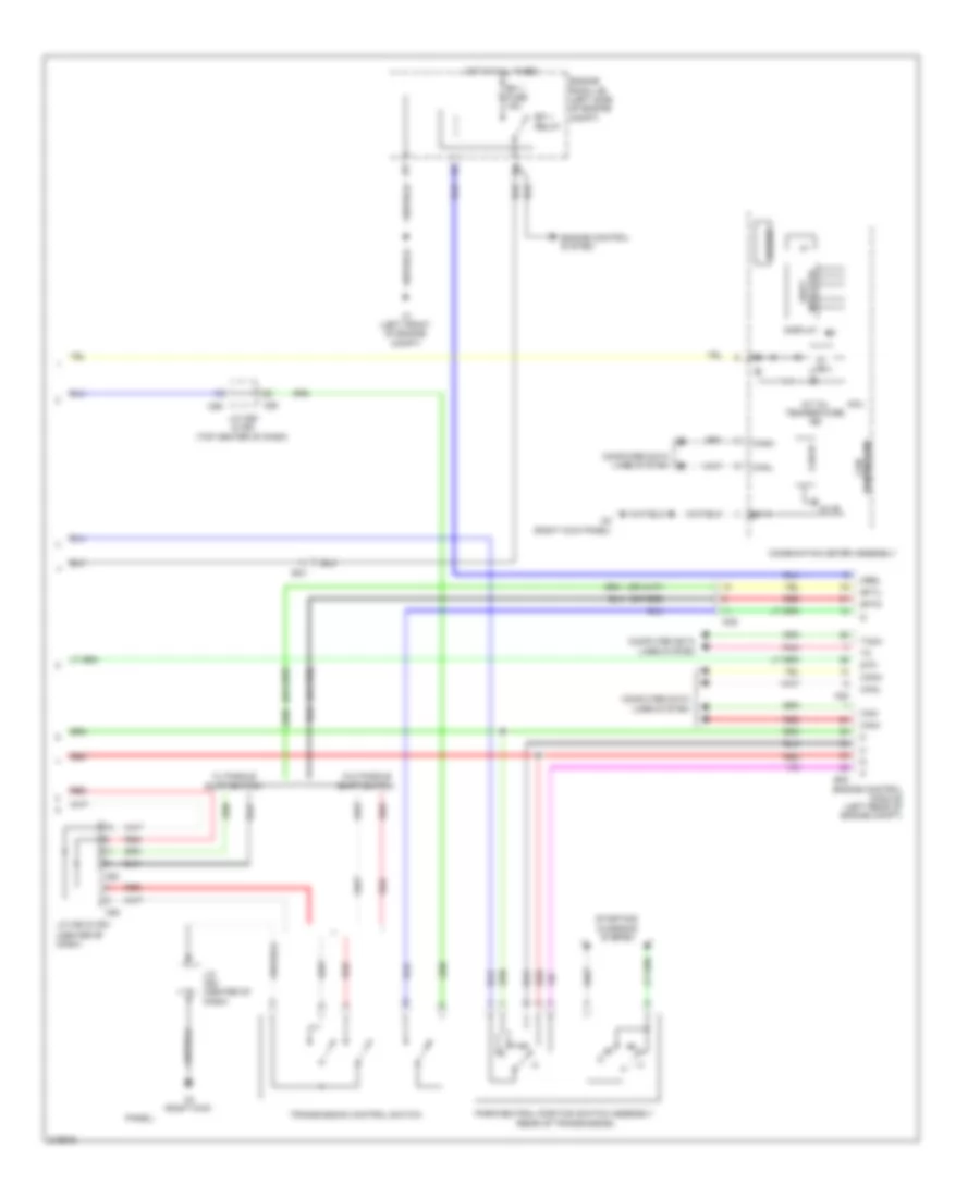 Transmission Wiring Diagram (2 of 2) for Scion tC 2011