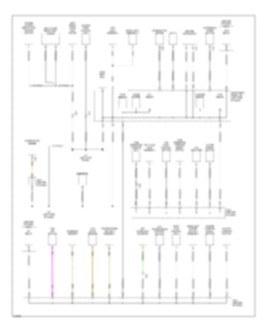 Ground Distribution Wiring Diagram 2 of 3 for Scion xB 2011