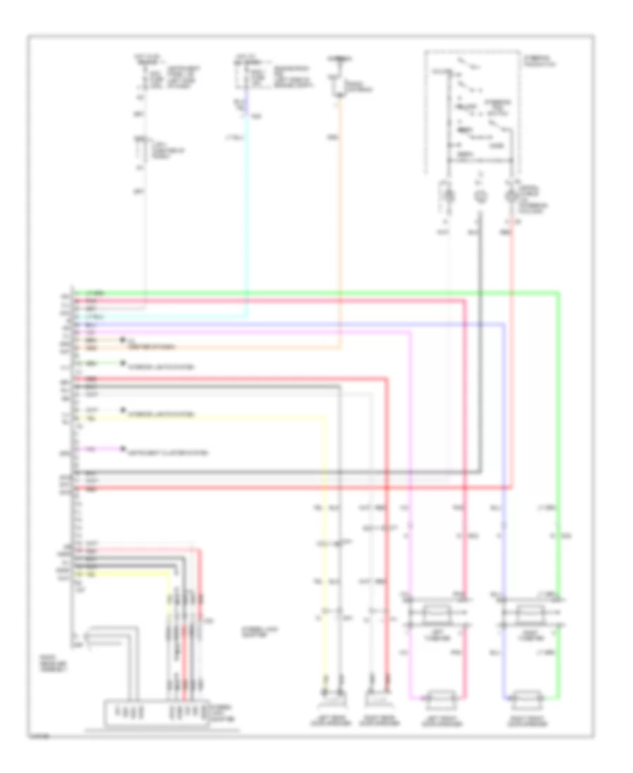 Radio Wiring Diagram for Scion xB 2011