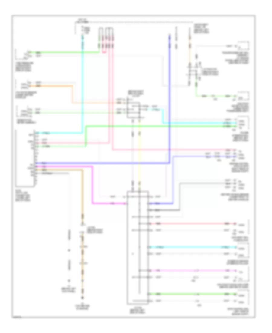 Computer Data Lines Wiring Diagram for Scion xD 2011