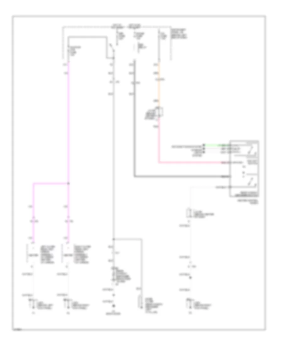 Defoggers Wiring Diagram for Scion xD 2011