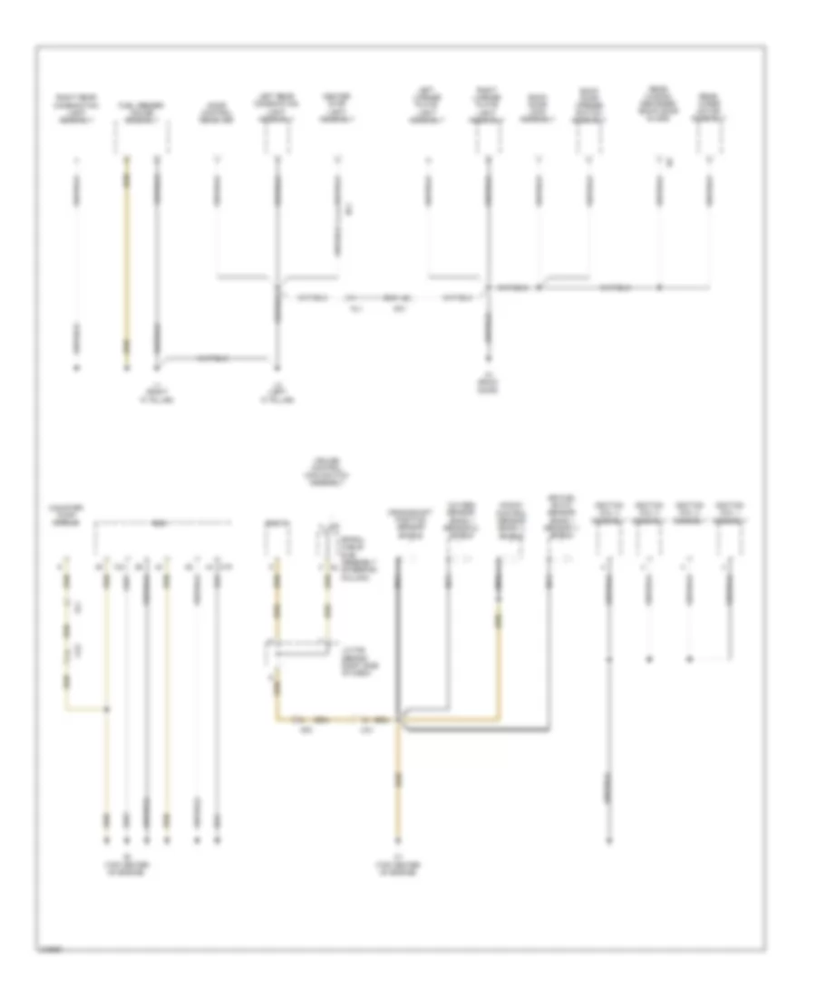 Ground Distribution Wiring Diagram 1 of 3 for Scion xD 2011