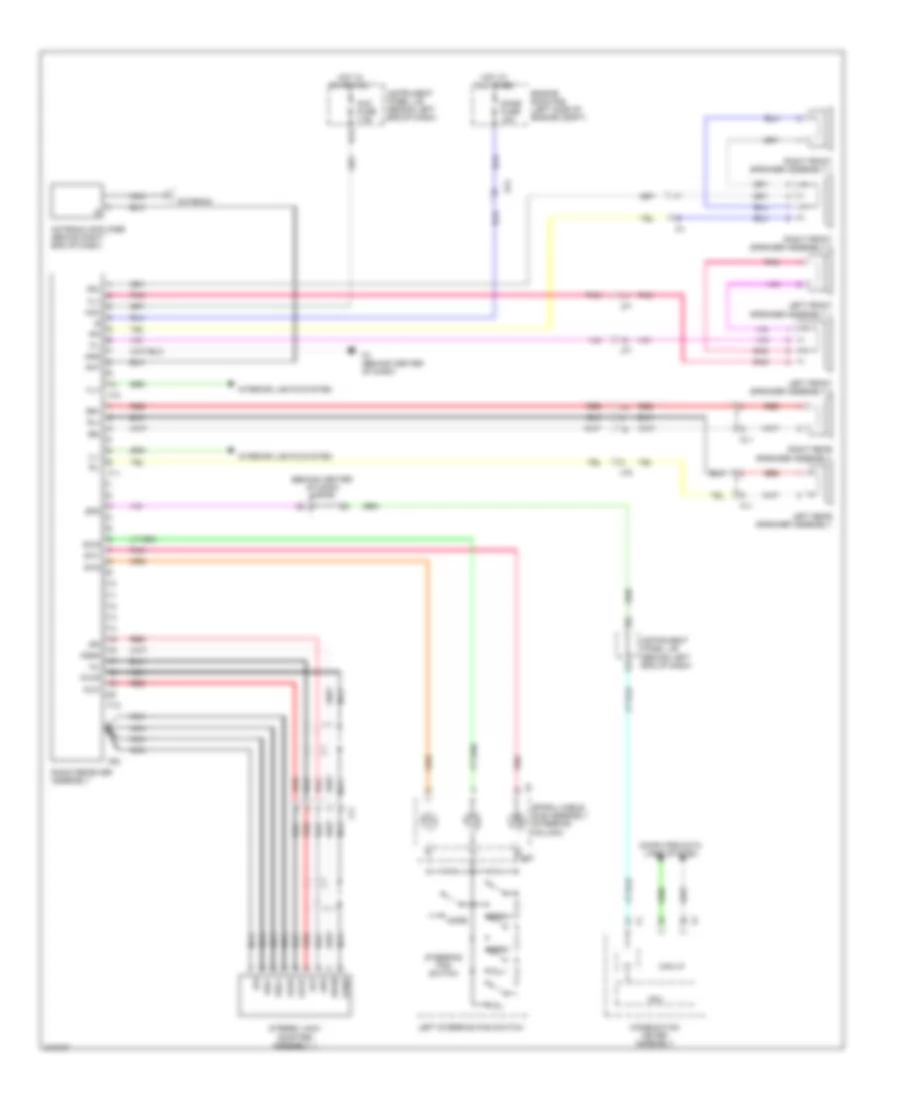 Radio Wiring Diagram for Scion xD 2011