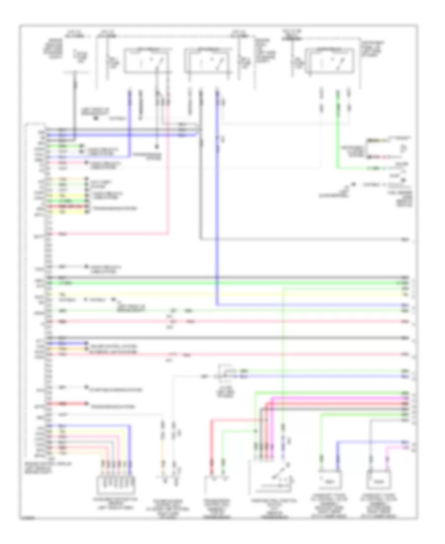 2 5L Engine Performance Wiring Diagram 1 of 4 for Scion tC 2012