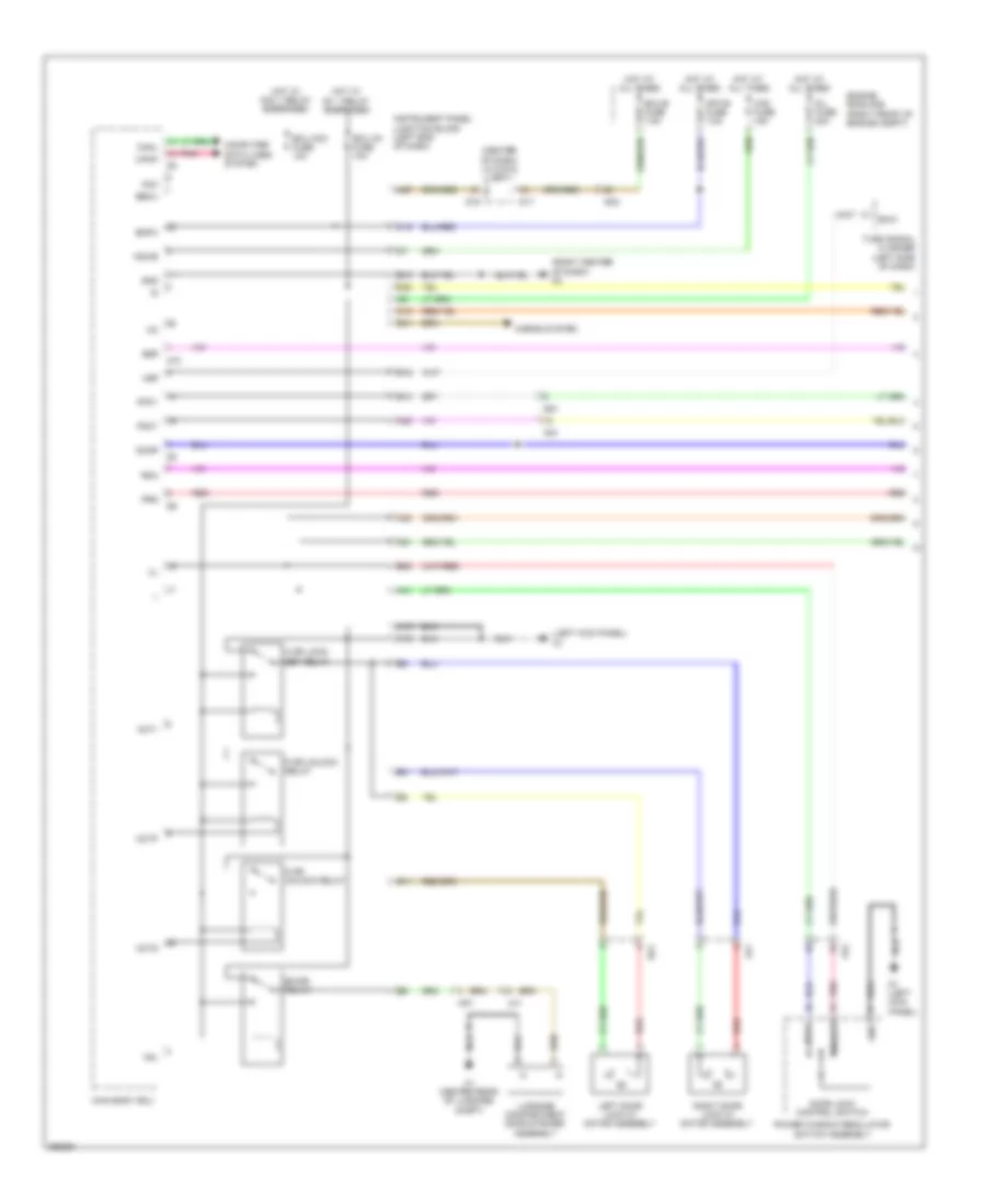 Forced Entry Wiring Diagram 1 of 2 for Scion FR S 2013