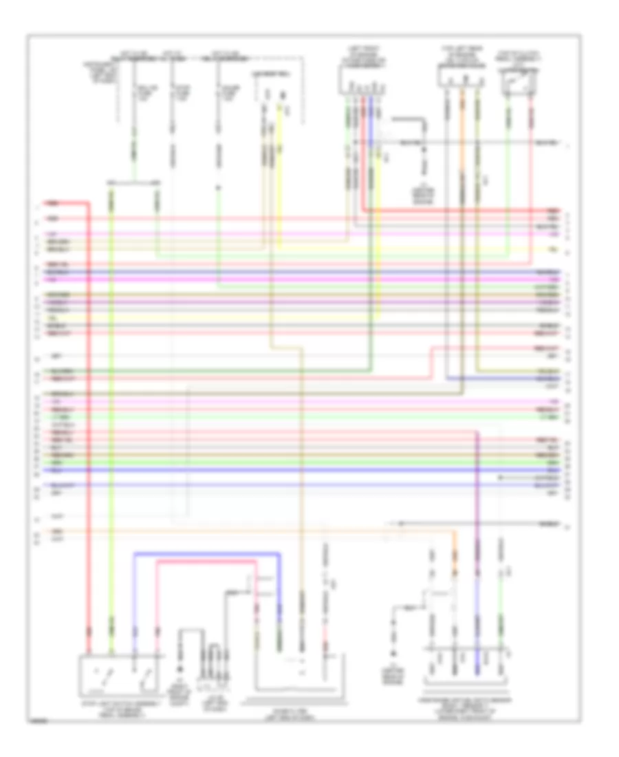 2.0L, Engine Performance Wiring Diagram (2 of 6) for Scion FR-S 2013