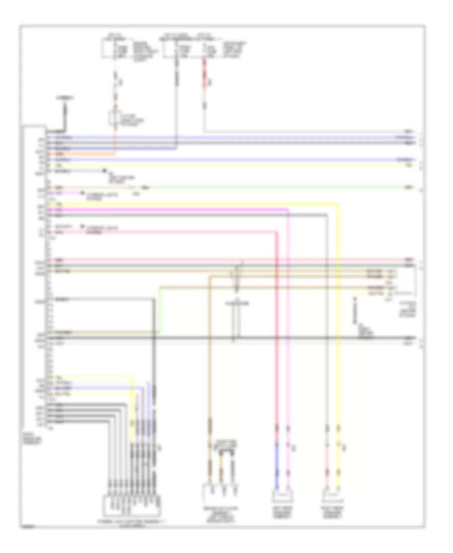 Radio Wiring Diagram 1 of 2 for Scion FR S 2013