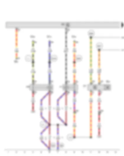 Wiring Diagram  SEAT ALHAMBRA 2012 - Fresh air blower relay - Auxiliary heater control unit - Auxiliary heater operation relay