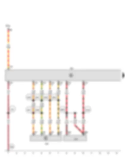 Wiring Diagram  SEAT ALHAMBRA 2014 - Steering column electronics control unit