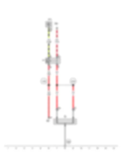 Wiring Diagram  SEAT ALHAMBRA 2016 - Heated windscreen relay - Heated windscreen
