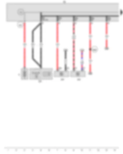 Wiring Diagram  SEAT ALHAMBRA 2012 - Fuse holder A