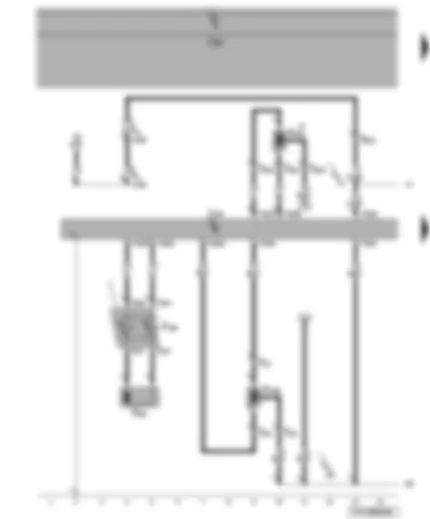 Wiring Diagram  SEAT ALHAMBRA 2006 - Airbag coil connector and return spring with slip ring - driver side airbag igniter - side airbag igniter on driver side - driver side curtain airbag igniter