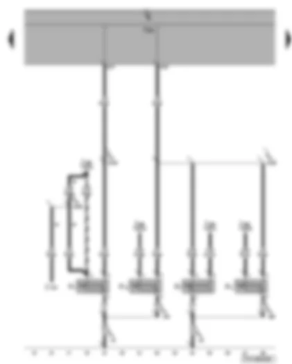 Wiring Diagram  SEAT ALHAMBRA 2006 - Door contact switch