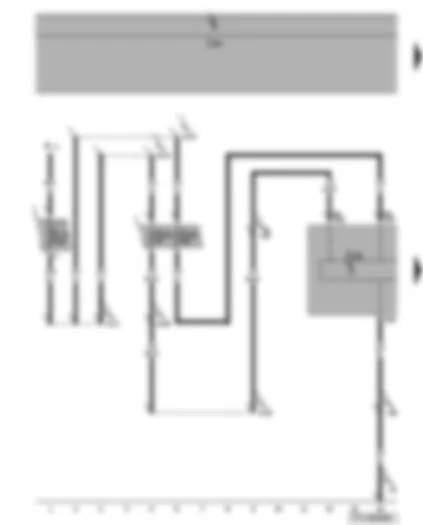 Wiring Diagram  SEAT ALHAMBRA 2010 - Control unit with display for radio and navigation system - fuses