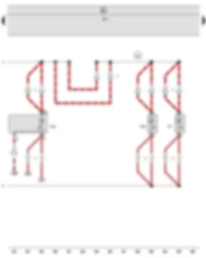 Wiring Diagram  SEAT ALHAMBRA 2003 - Rear left reading light - Left centre reading light - Rear interior light