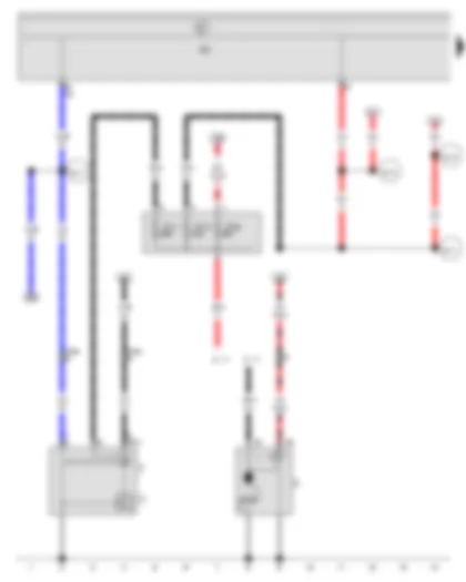 Wiring Diagram  SEAT ALHAMBRA 2009 - Starter - Alternator