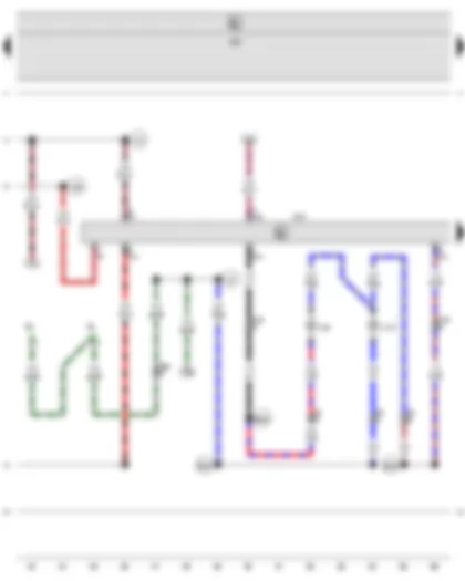 Wiring Diagram  SEAT ALHAMBRA 2001 - Taxi alarm system 2 control unit - Taxi roof sign light bulb - Taxi number light bulb